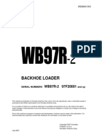 Service Manual Komatsu WB97R-2 Backhoe Loader (Preview)