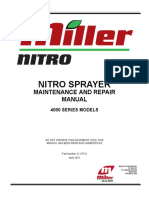 Service Manual Miller Nitro Sprayer 4000 Series (Preview)