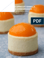 Baked Apricot-Vanilla Mini Cheesecakes KICA