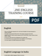 Online English Train Ing Course