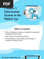 Chapter 01 Information System in The Digital Age