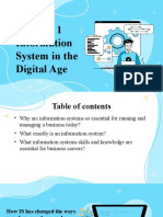 Chapter 01 Information System in The Digital Age