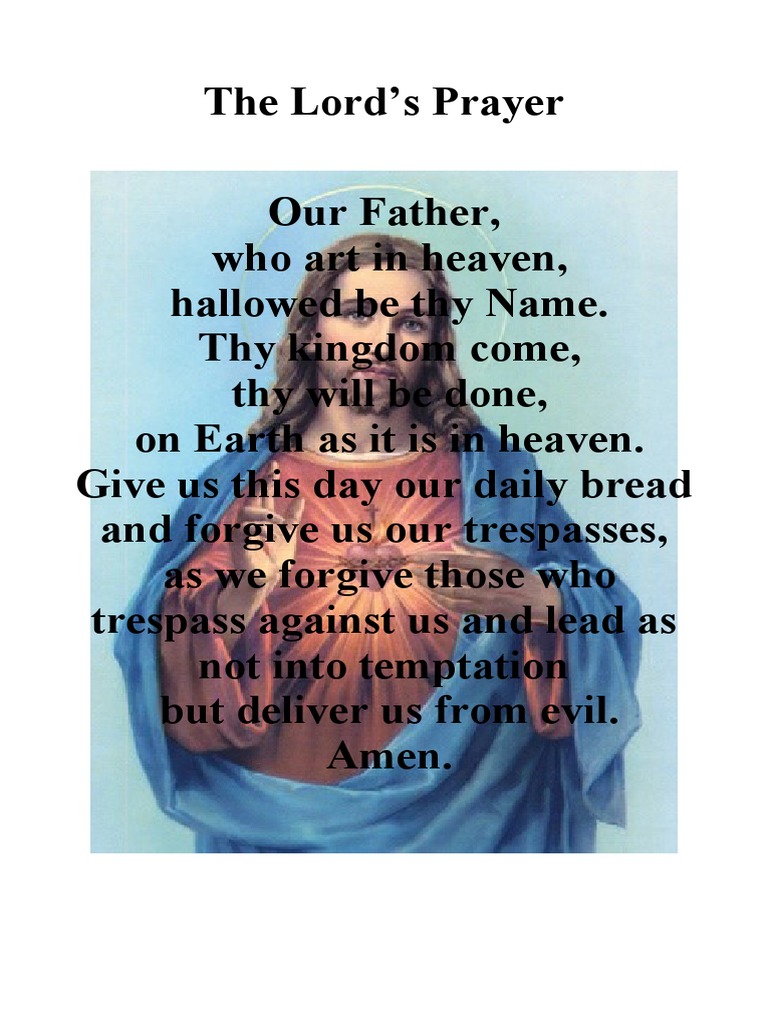 The Lord's Prayer PDF