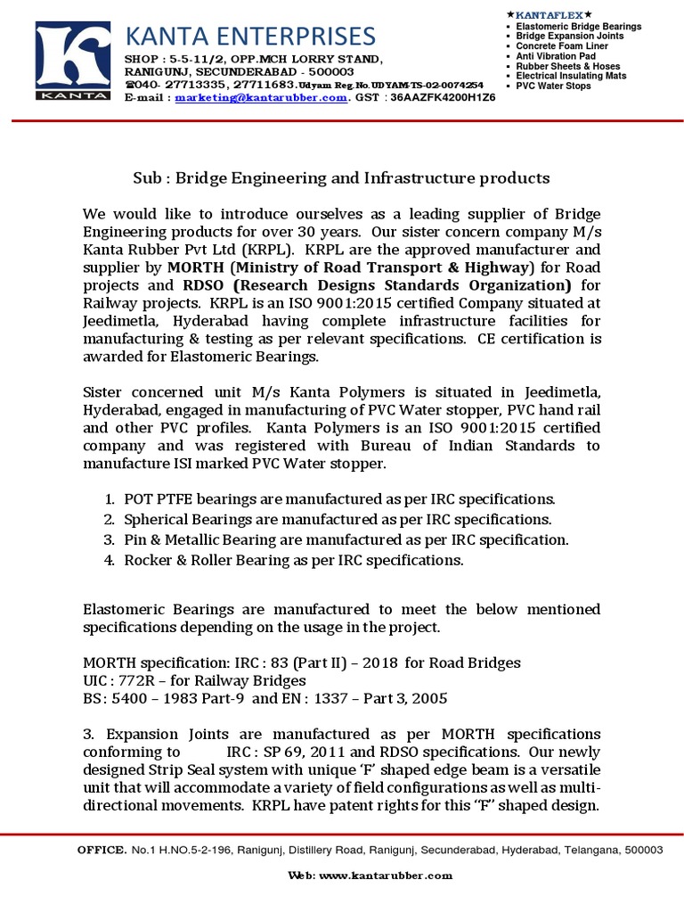 Company Profile | PDF | Materials | Civil Engineering