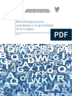 Metodologia para La Ensenanza y Aprendizaje Del Lenguaje