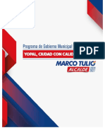Programa Gobierno Marco Tulio Ruiz Alcalde
