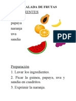Ensalada de Frutas