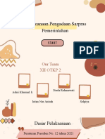 Perencanaan Pengadaan Sarpras Pemerintahan