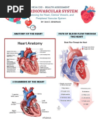 Cardiovascular Assessment Documentation Guide | PDF
