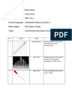 Tugas Praktikum Kimia Umum