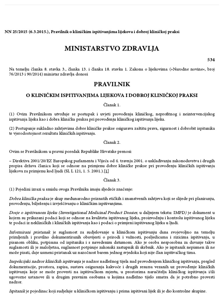 pravilnik-o-klini-kim-ispitivanjima-lijekova-i-dobroj-klini-koj-praksi