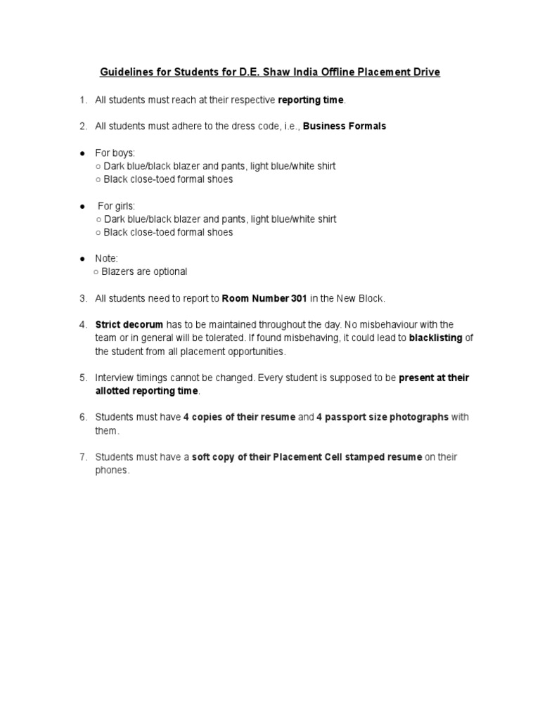 guidelines-for-students-for-d-e-shaw-india-offline-placement-drive-pdf