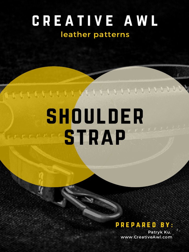Handmade Leather Messenger Bag Pattern | PDF