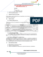 Modelos de Informe Psicopedagogicos