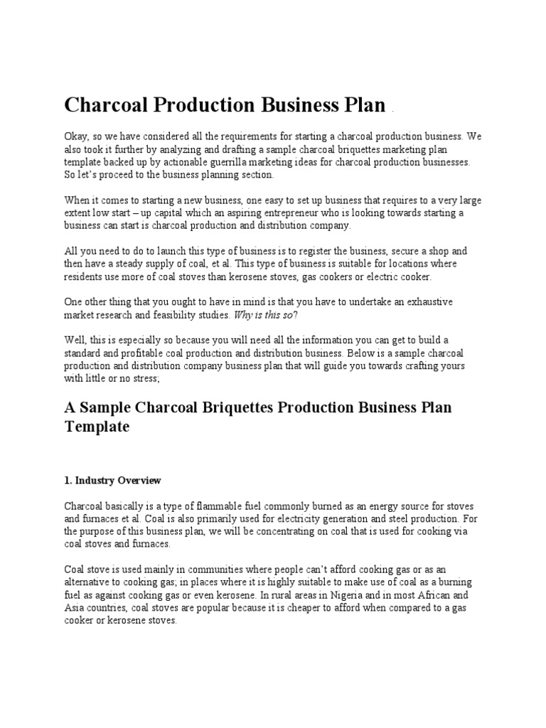 a-sample-charcoal-briquettes-production-business-plan-template-pdf