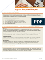 2020 05 Tips For Writing An Acquittal Report
