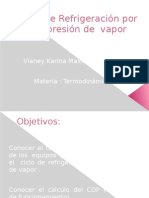 Ciclo de Refrigeración Por Compresión de Vapor