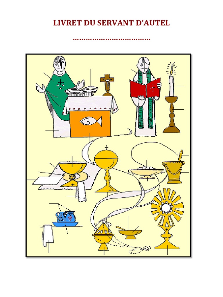 Guide De Formation Des Servants De Messe PDF Eucharistie Messe