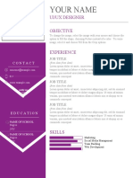 Biodata Format For Job in Word