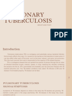 Group Case Study - Pulmonary TB