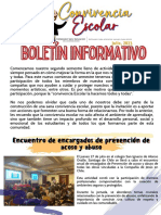 Boletin Nº4 Julio Convivencia Escolar