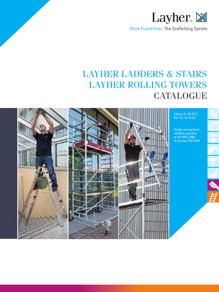 Ladders and Rolling Towers | PDF | Ladder | Stairs