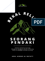 BEKAL RELIGI SEORANG PENDAKI Revisi