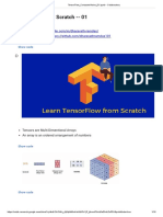 Tensorflow From Scratch - 01
