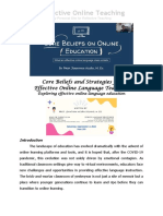 Exploring Effective Online Language Education