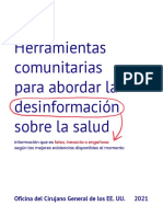 Health Misinformation Toolkit Spanish