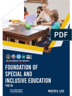 PED16 Foundation of Inclusive Special Education