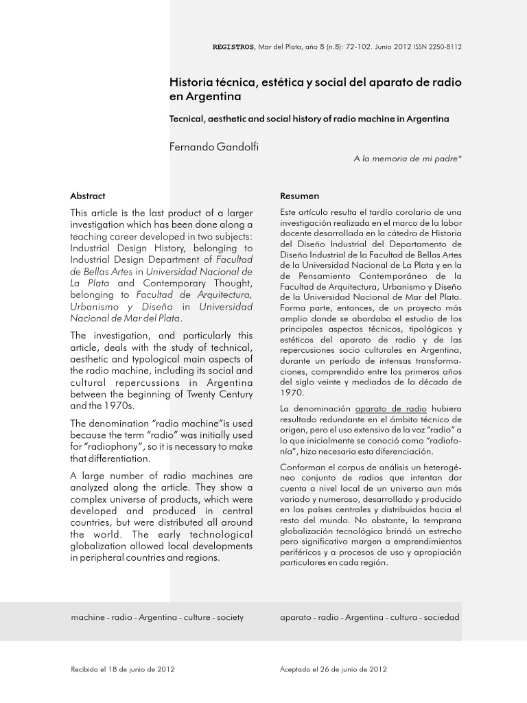 Radios Argentina PDF Radio Altoparlante