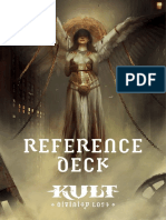 KULT Divinity Lost Reference Deck