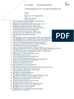 MODALS - Transformations - 2n BAT