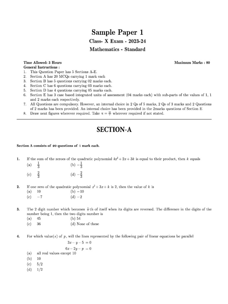 math paper | PDF