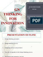Technoprenuership - Design Thinking For Innovation - Hit 110 B