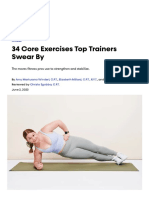 34 Core Exercises Top Trainers Swear by To Work Ev