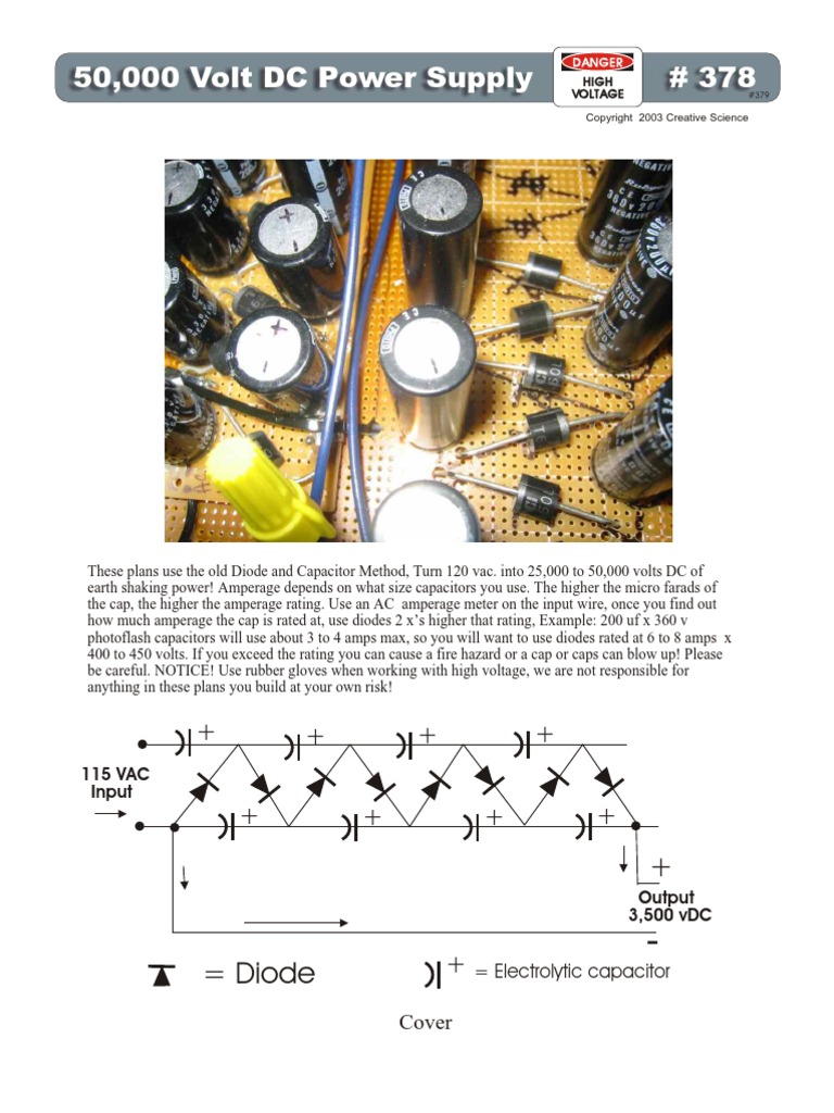 #378 High Voltage Power Supply | PDF | Technology & Engineering