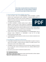 Procedimiento Validacion de Precios DIGEMID