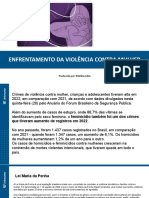 Enfrentamento Da Violência Contra Mulher: Produzida Por: Patrícia Côra