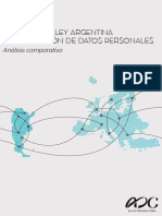 041 El RGPD y La Ley Argentina de Proteccion de Datos Personales XX 2018