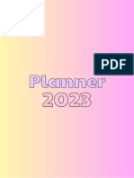 Planner 2023