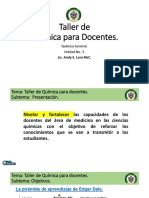 Diapositivas Unidad 3. A. Diplomado en Quimica para Docentes.
