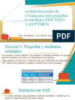 201242623, José Morejón NIIF PARA LAS PYMES, SECCIONES