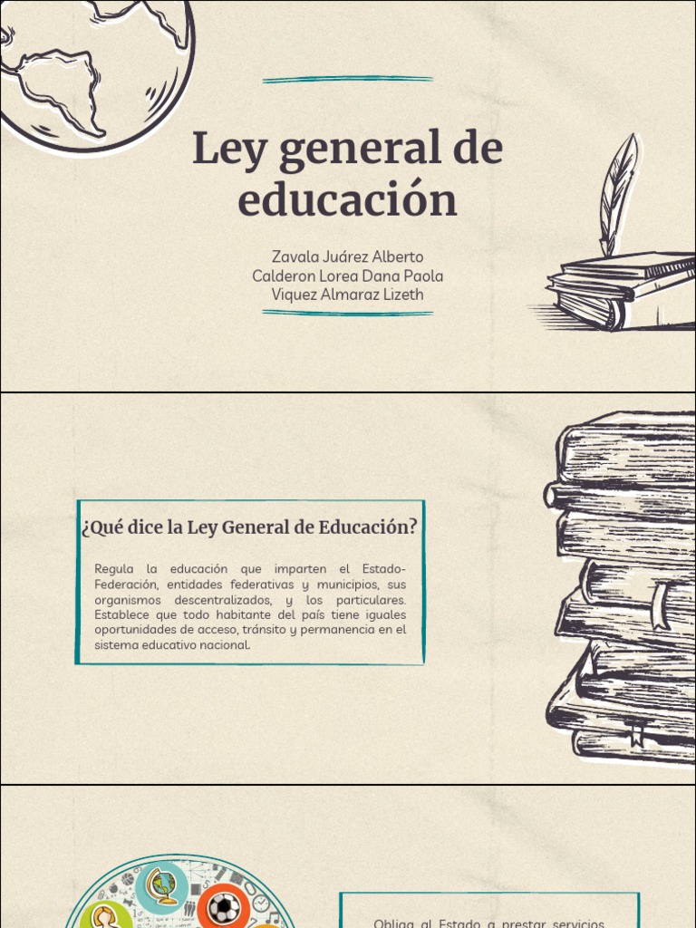 Copia de Ley General de La Educacion | PDF