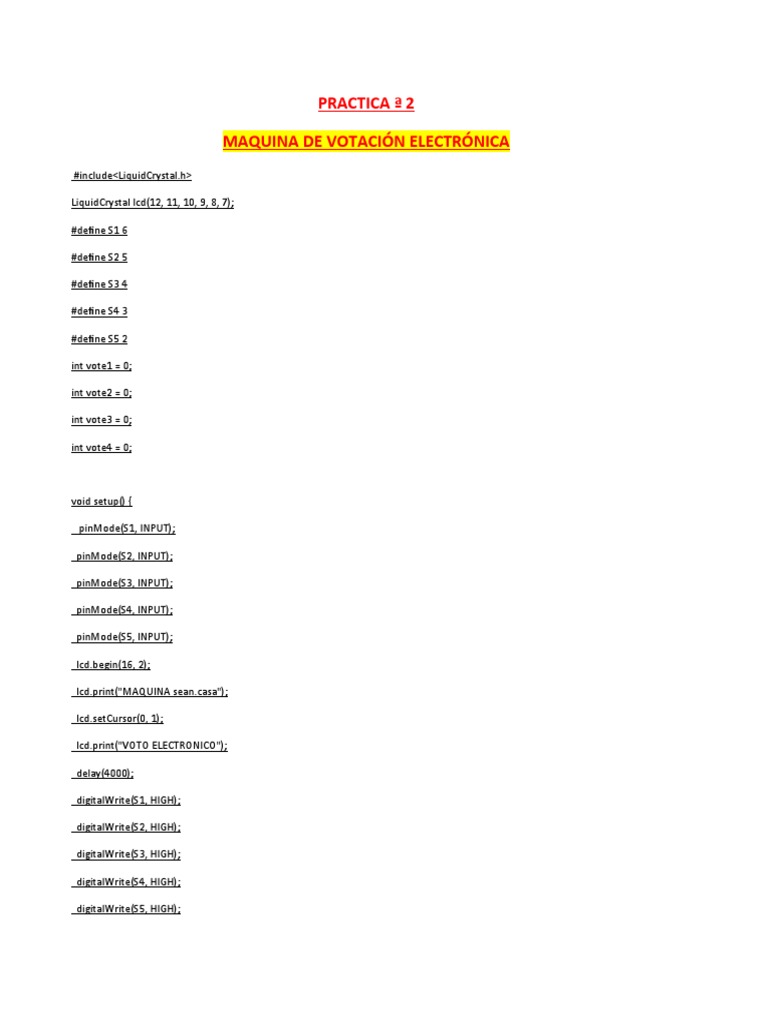Practica 2 | PDF