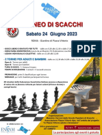 24 Giugno 2023 - Torneo Di Scacchi
