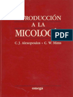 Introduccion a La Micologia C Alexopoulos C Mims Omega 1985