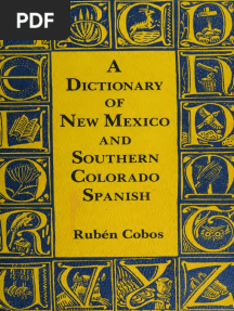Dictionary: New Mexico