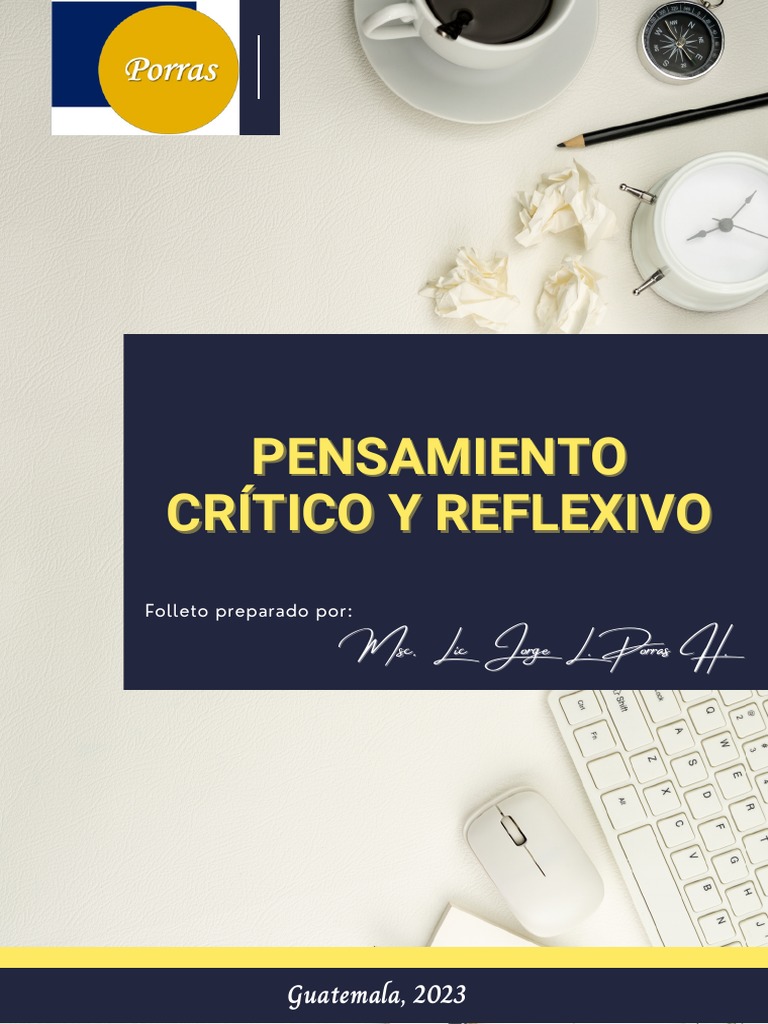 Pensamiento Crítico para Estudiantes | PDF | Crecimiento personal y ...